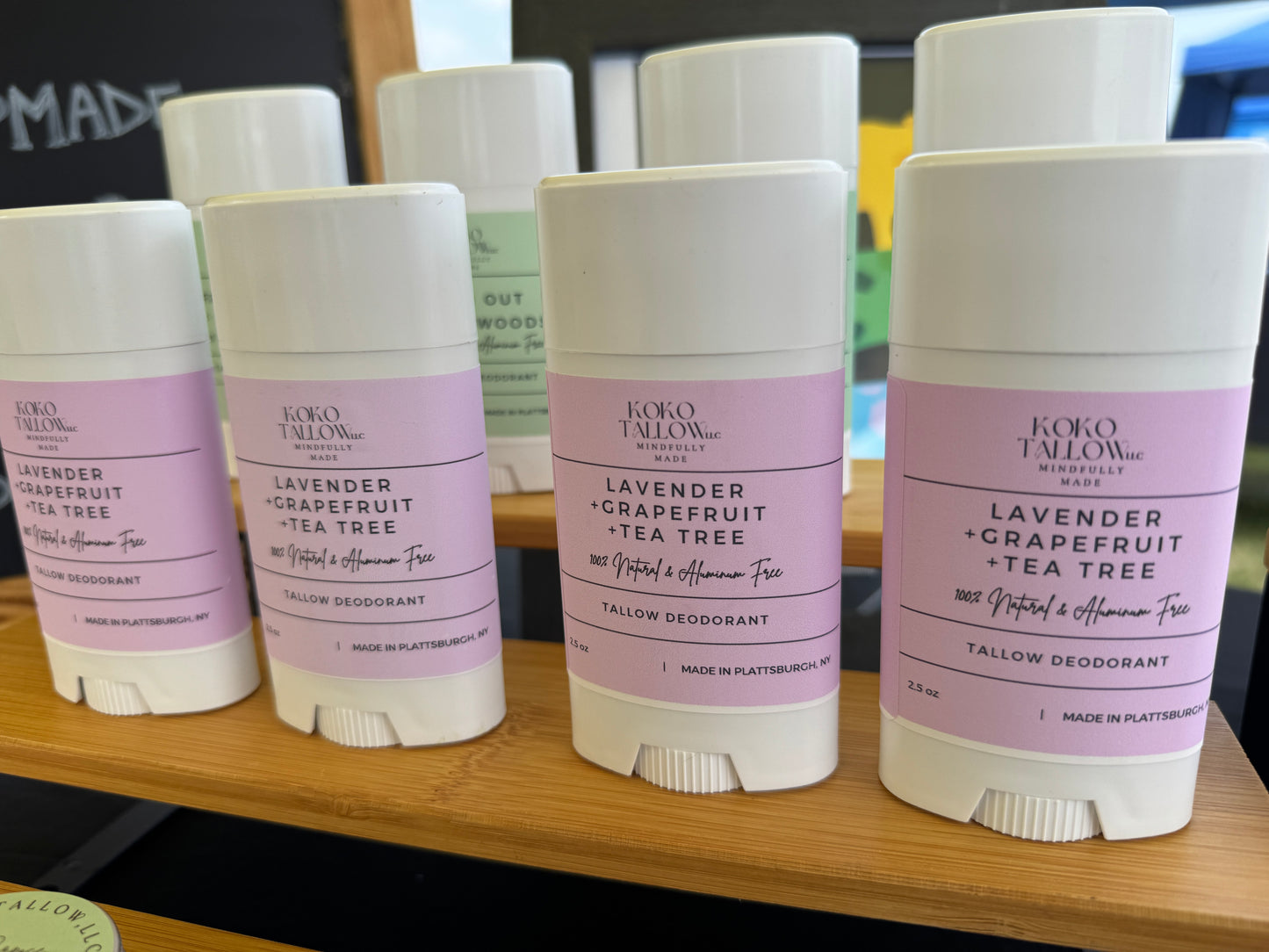 All Natural Tallow Deodorant