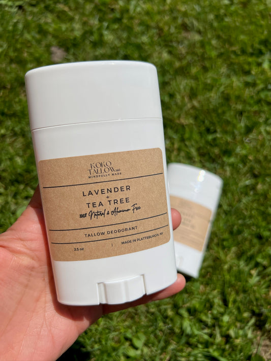 All Natural Tallow Deodorant
