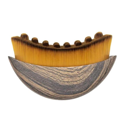 New Ergonomically Design Lymphatic Contour Face Brush, Dry Brushing Face Brush, Lymphatic Drainage Massager for Face, Chin & Jawline Sculpting
