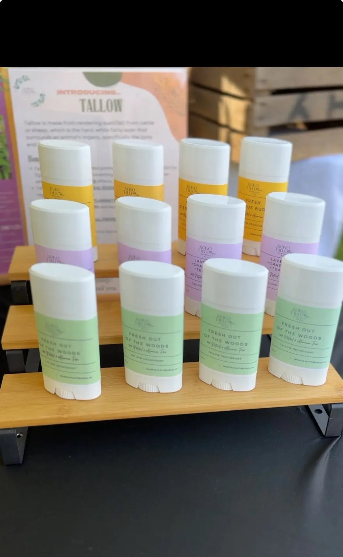 All Natural Tallow Deodorant KOKO TALLOW