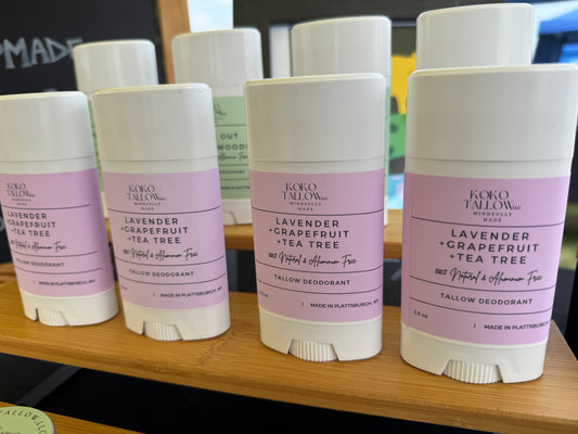 All Natural Tallow Deodorant