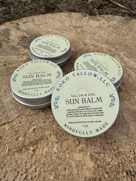 Tallow & Zinc Sun Balm